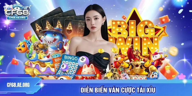 Diễn biến ván cược tài xỉu