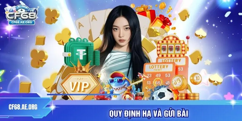Quy định hạ và gửi bài
